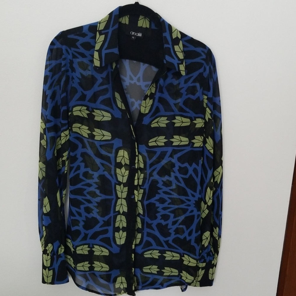 Analili sheer blouse